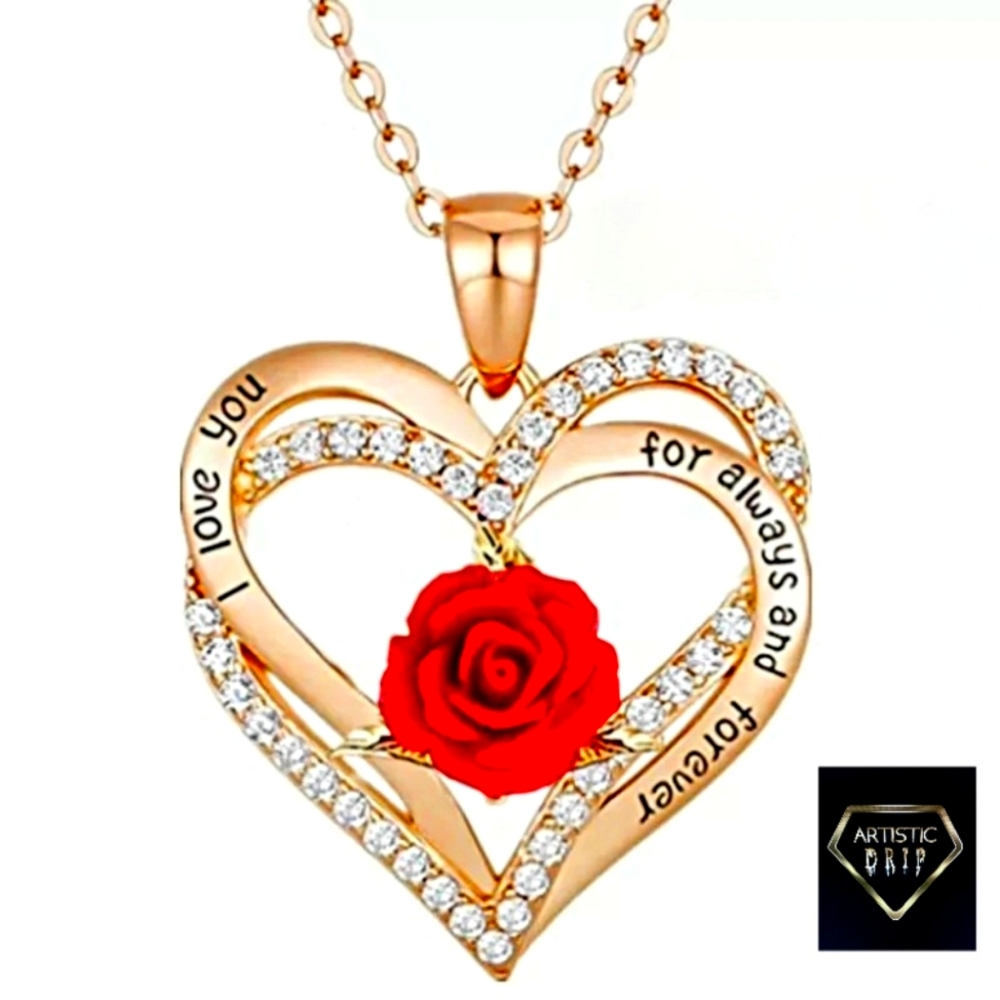 The Heart of Rose Pendant (Rose)